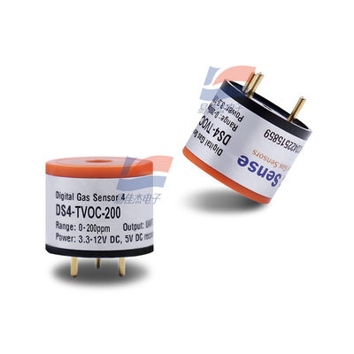 DS4-TVOC-200 Ηλεκτροχημικός αισθητήρας αερίων στερεών πολυμερών για βιομηχανικούς εμπορικούς τομείς πολιτικής ιατρικής