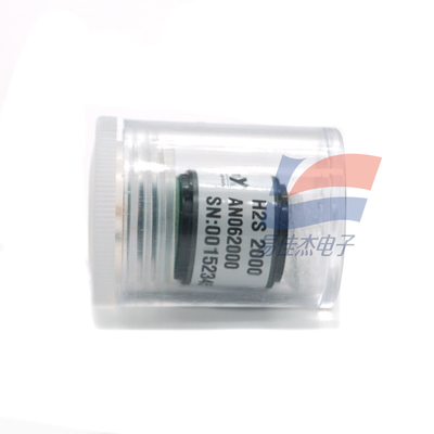 Αισθητήρας αερίου ευαισθησίας H2S 2000 για 0-2000 Ppm Πεδίο μέτρησης 60 25 NA/ppm 10 Ωμ Αντίσταση φορτίου