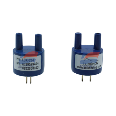 LOX-02-F LOX-02-S Φθορισμός Οξυγόνο Τεχνολογία Μη ηλεκτροχημική Συνδέεται απευθείας στον μικροεπεξεργαστή