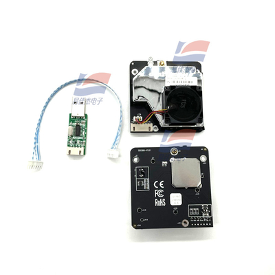YJJ SDS198 TSP/PM100 αισθητήρας σκόνης μικρού μεγέθους Μεγάλης απόδοσης με ονομαστική τάση 5V και ονομαστικό ρεύμα 90mA±10mA