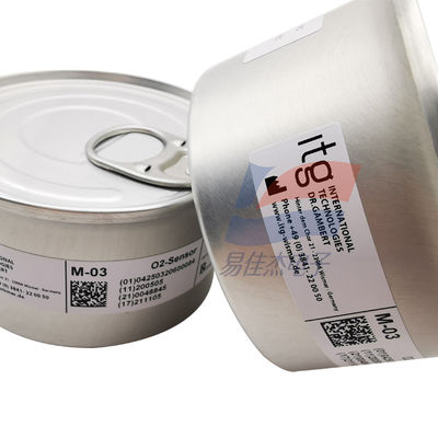 YJJ M-03 M-04 Γερμανικός ιατρικός αισθητήρας οξυγόνου Η μπαταρία οξυγόνου με διάρκεια ζωής 6 ετών και έξοδο 13-17mV