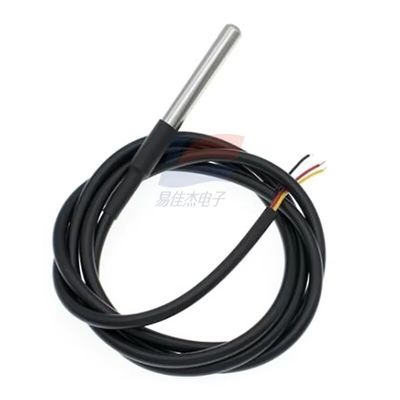 YJJ DS18B20 Ψηφιακός αισθητήρας θερμοκρασίας για ανίχνευση θερμοκρασίας νερού με ανθεκτικό περίβλημα από ανοξείδωτο χάλυβα