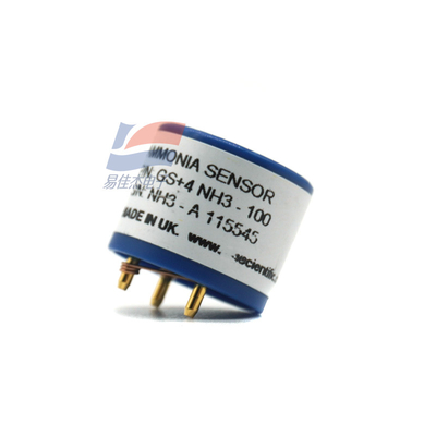 GS+4NH3-100 Αισθητήρας αερίου ανάλυσης 1ppm με μέγιστο φορτίο 200ppm 40 δευτερολέπτων T90 χρόνος απόκρισης